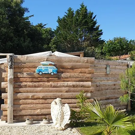 ロッジ Insolite Vue Sur Le Ciel Etoile , Cuisine, Salle D Eau, 2 , Proche Du Zoo De La Palmyre